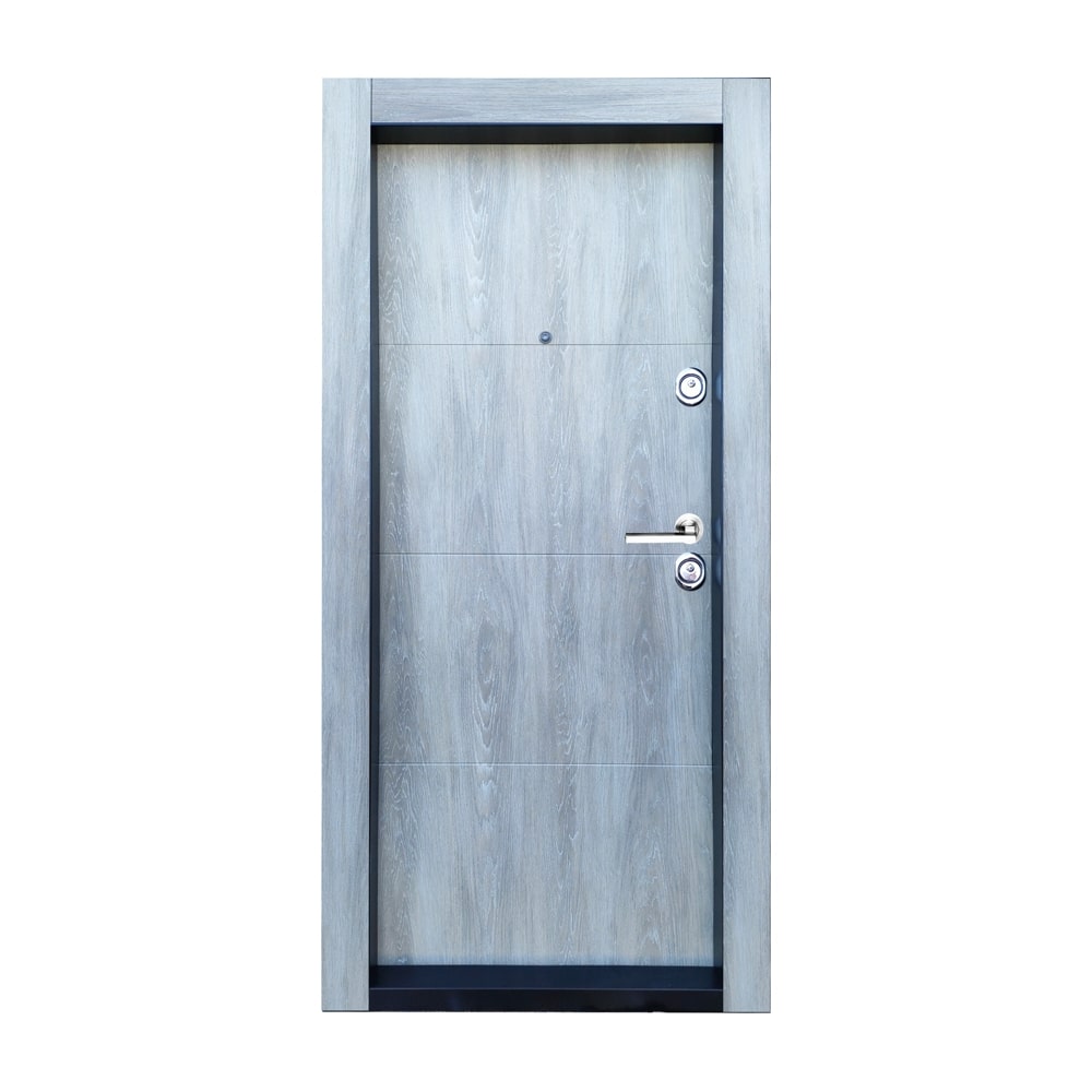 Usa metalica Velista Portal Grey Oak 2000X880 mm stanga