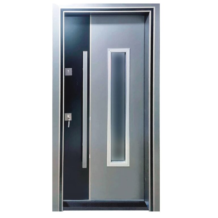 Usa metalica de exterior cu izolatie si vizor Novo Doors NDS1000S