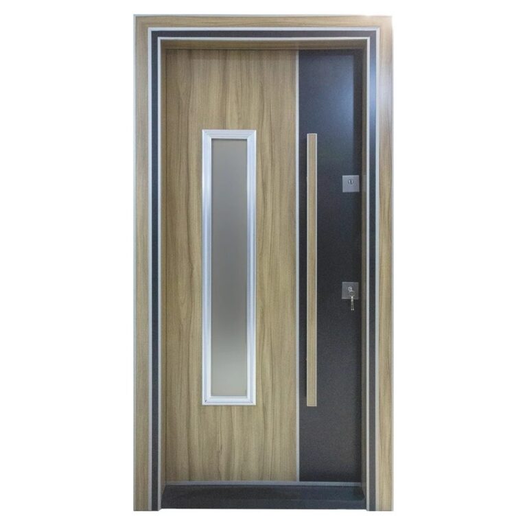 Usa metalica de exterior cu izolatie si vizor Novo Doors NDS1000S
